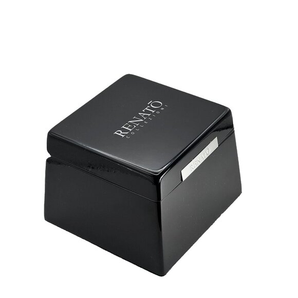 RENATO COLLEZIONI Mens T-REX TITANIUM Watch W/Green Swiss Movement Retro Classic - Picture 6 of 6